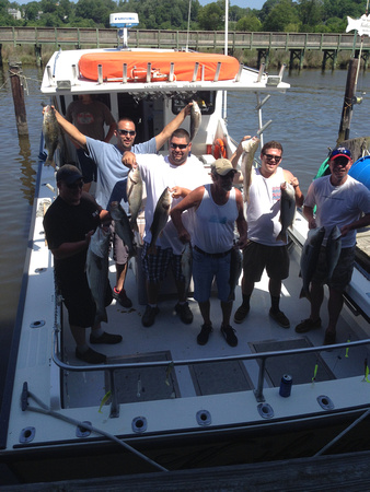 Chesapeake beach charter fishing 6-14-15