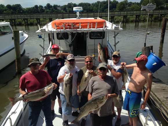 Chesapeake Beach charter fishing 6-25-15