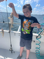 Chesapeake Bay Charter Fishing double header on Fishbites