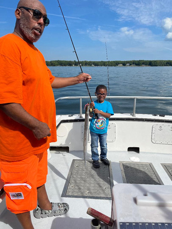 Cutlass fish caught on Fishbites. Chesapeake bay charter fishing