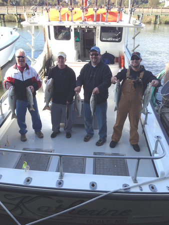 Chesapeake beach charter fishing 10-19-2014