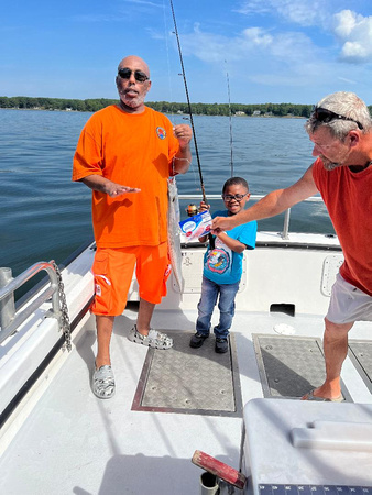 Cutlass fish caught on Fishbites. Chesapeake bay charter fishing