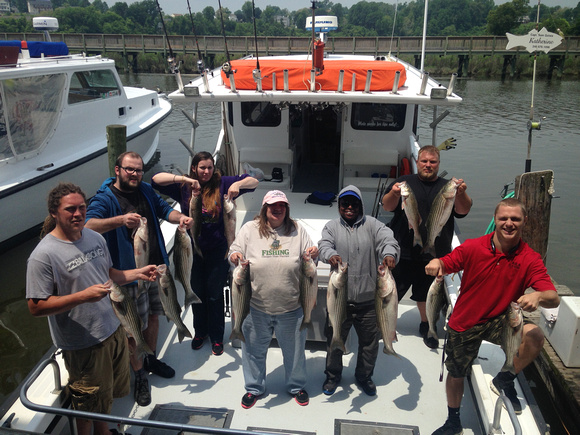 Chesapeake charter fishing !